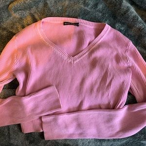 milena sweater bubblegum pink brandy melville
